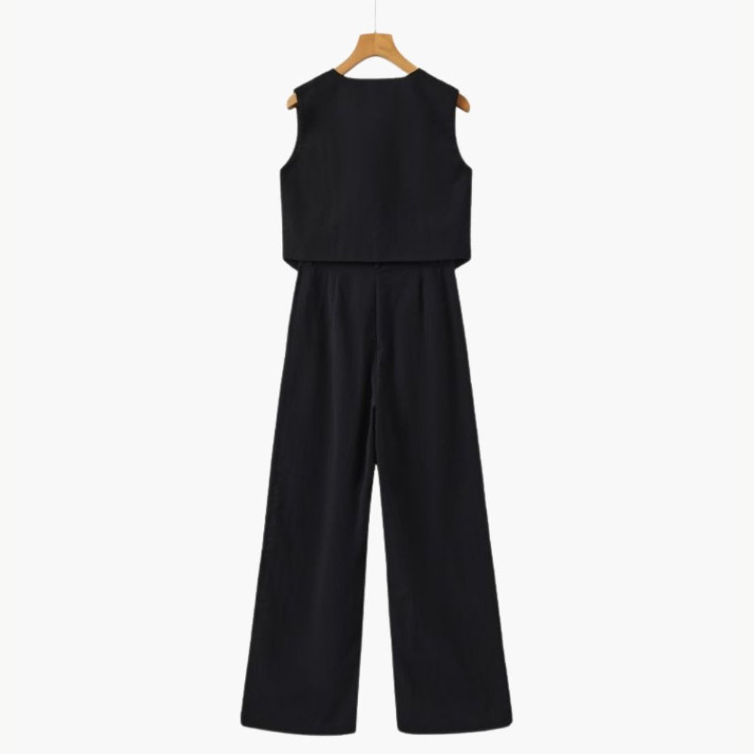 Linnen Tweedelige Set voor Dames