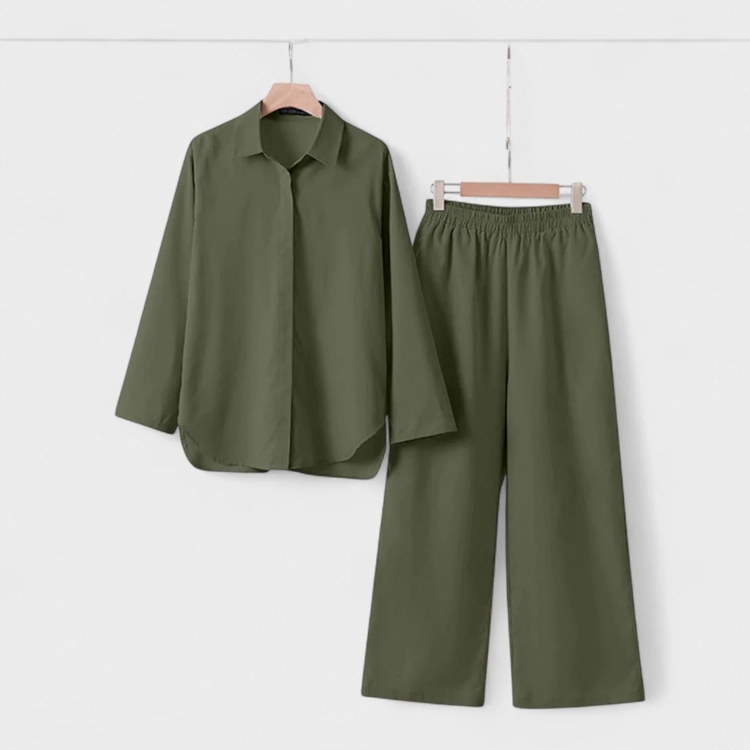 Dames 2-Delige Set Groen